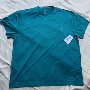 Artic Cool Teal V-Neck 4XL Tee